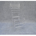 Kd Gold Transparent Napoleon Plastic Chair pour location et banquet (YC-P23-1)